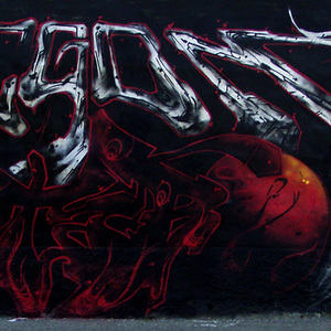   -     “ZUDU BRO EGON&TABO” 08/2005– spray paint on wall – Milano  