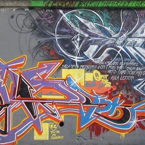   -  Lettering d-Egon &  Omer tdk  Via Cima, Milano - Luglio 2016     